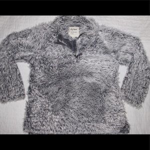 Dylan Frosty Tipped Shag Sherpa Pullover